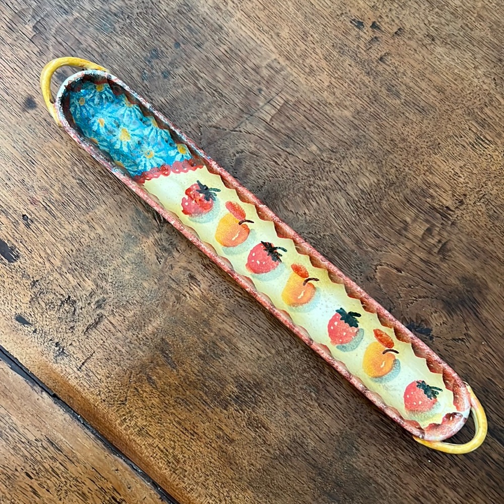 Olive Dish-Positano, Italy, Handmade Pottery